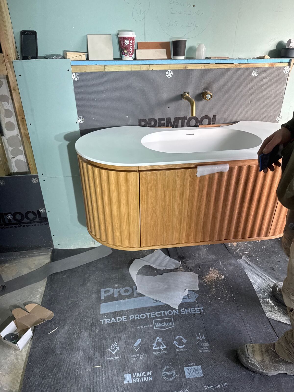 Rebuilding the bathroom – Kitchen and bathroom remodel, Wye, Kent, photo 8