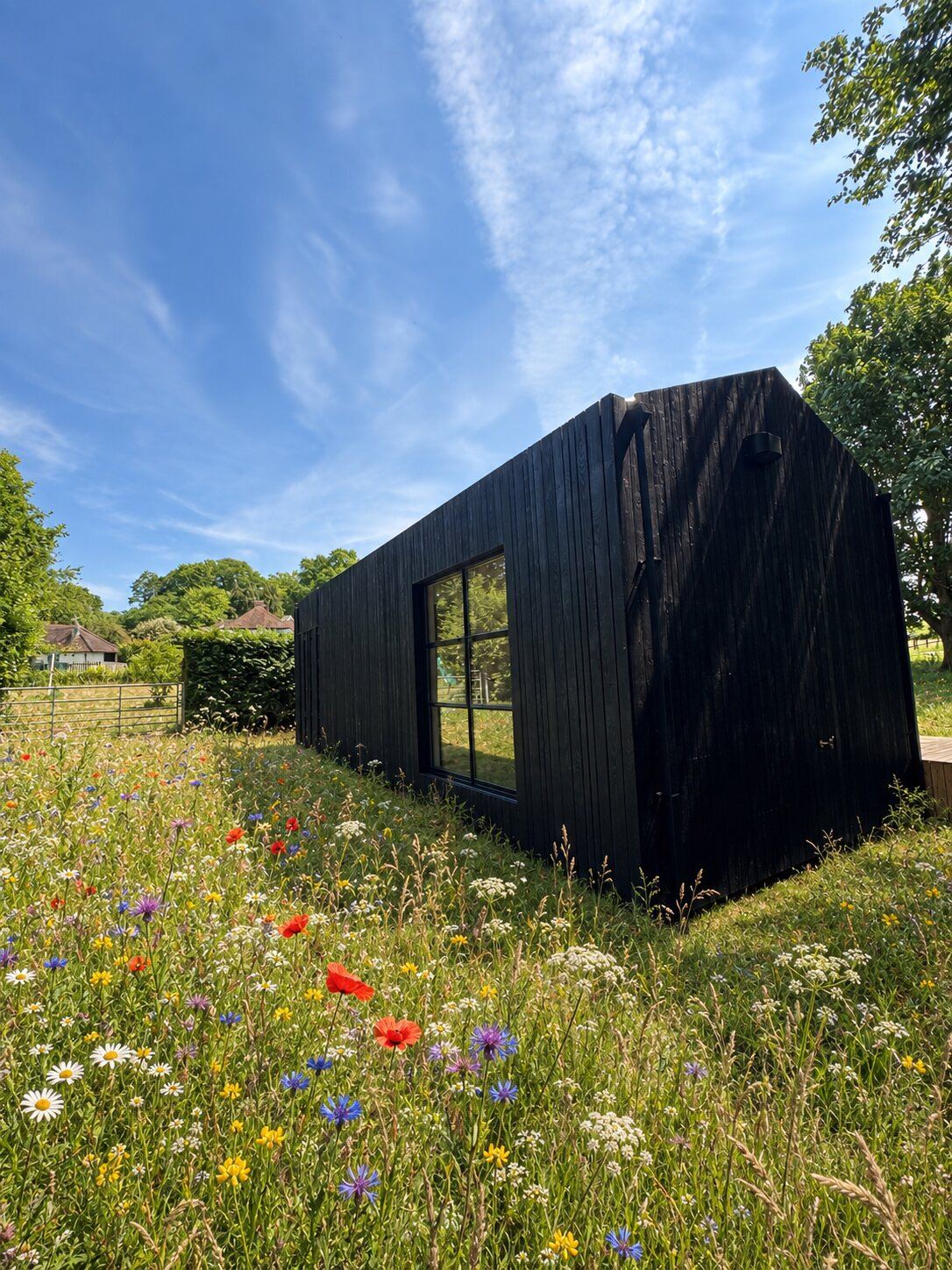 A quiet building in the woods – Off-grid timber new build, Smeeth, Kent, photo 2