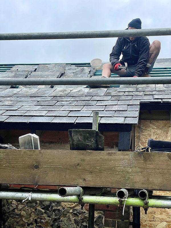 A warm, breathable roof – Sheep shed conversion, Kent, photo 2
