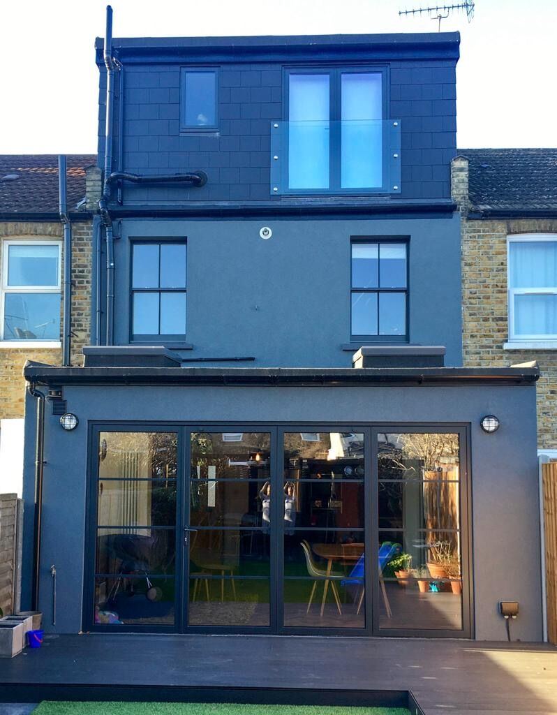 New rear extension – London townhouse extension and remodel